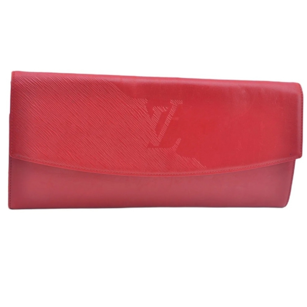 Authentic Louis Vuitton Opera Pochette Aegean Clutch
